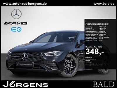 Gebraucht Mercedes CLA200 AMG 150 PS (110 kW) 2024 Metalliclack kosmosschwarz Coupé
