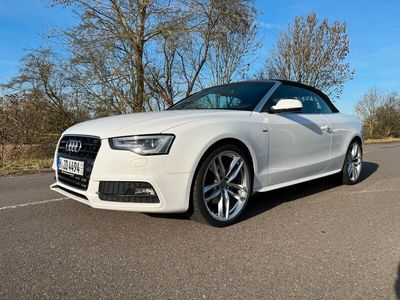 gebraucht Audi A5 Cabriolet 3,0 V6 TDI S-Line AHK LederDSG Soundsystem TÜV NEU