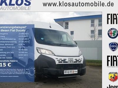 Second-hand Fiat Ducato Easy 140 CP (102 kW) 2024 Alb Van