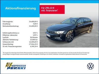 Gebraucht VW Passat Business 150 PS (110 kW) 2023 Schwarz Kombi