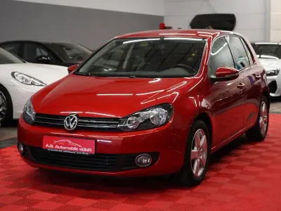 Gebraucht VW Golf VI 122 PS (89 kW) 2010 Amaryllisrot Kleinwagen