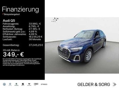 Gebraucht Audi Q5 S-Line 299 PS (219 kW) 2021 Navarrablau metallic SUV