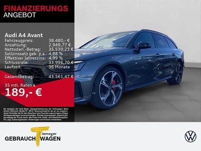 Gebraucht Audi A4 S-Line 204 PS (150 kW) 2025 Grau Kombi