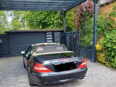 Gebraucht Mercedes SL350 272 PS (200 kW) 2007 Schwarz Cabrio