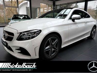 gebraucht Mercedes C200 Coupe AMG 9G-Tronic LED TWA Pano 360°