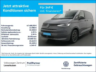 Gebraucht VW Multivan 150 PS (110 kW) 2024 Pure grey Van / Kleinbus