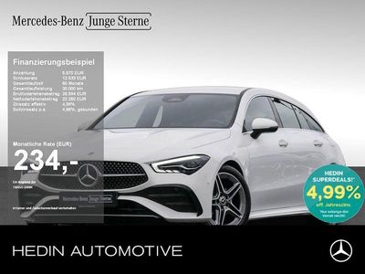 Gebraucht Mercedes CLA180 Shooting Brake AMG 136 PS (100 kW) 2024 Polarweiß Kombi