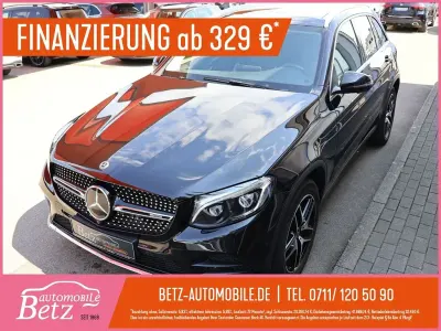 Używany Mercedes GLC250 AMG 211 KM (155 kW) 2018 Czarny SUV