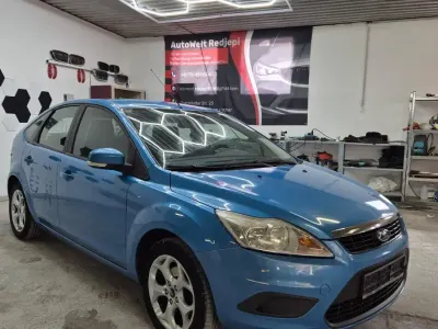 Gebraucht Ford Focus 101 PS (74 kW) 2009 Blau Limousine