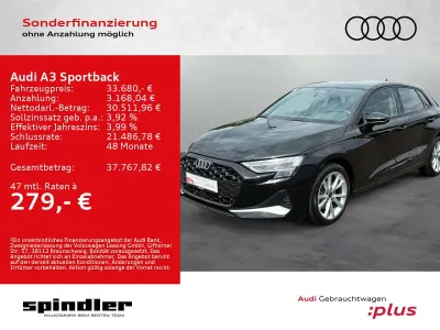 Gebraucht Audi A3 Advanced 204 PS (150 kW) 2025 Mythosschwarz metallic Limousine