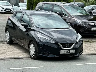 Gebraucht Nissan Micra Visia 71 PS (52 kW) 2019 Schwarz Kleinwagen