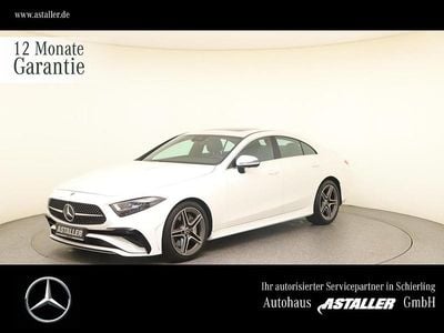 Gebraucht Mercedes CLS350 AMG line 299 PS (219 kW) 2023 Unilack polarweiß Limousine