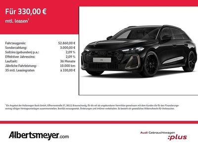 Mythosschwarz metallic Gebraucht 2025 Audi A5 Ambiente Kombi | 52.860 € (Guter Preis)