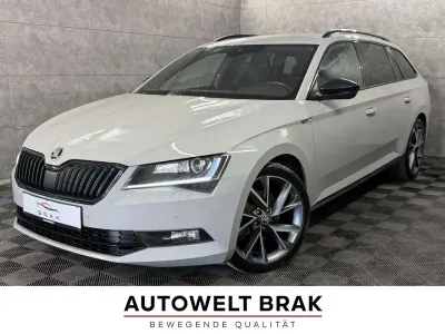 Gebraucht Skoda Superb SportLine 190 PS (139 kW) 2019 Grau Kombi