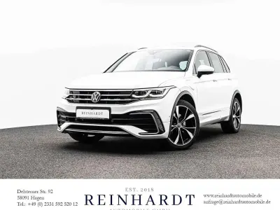 Gebraucht VW Tiguan R-line 245 PS (180 kW) 2022 Oryxweiß perlmutteffekt SUV