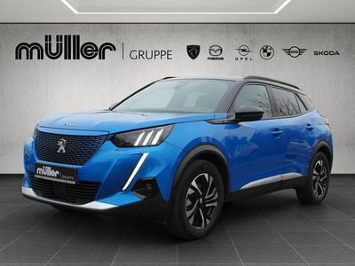 Usata Peugeot e-2008 GT 100 kW (136 CV) 2021 Blu SUV