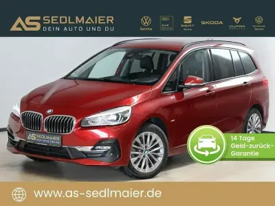 Gebraucht BMW 218 Gran Tourer Luxury Line 150 PS (110 kW) 2018 Rot Van / Kleinbus