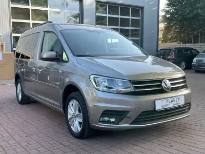 Gebraucht VW Caddy Maxi Comfortline 150 PS (110 kW) 2020 Beige Van / Kleinbus