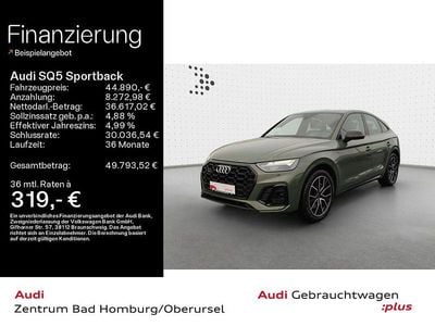 Gebraucht Audi SQ5 Sport 341 PS (250 kW) 2022 Distriktgrün metallic SUV