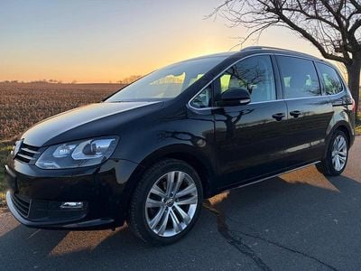 Gebraucht VW Sharan Highline 184 PS (135 kW) 2016 Schwarz Van / Kleinbus