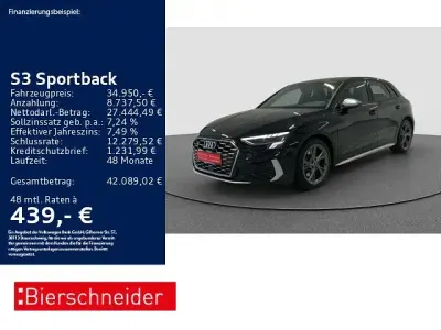 Gebraucht Audi S3 Design 310 PS (228 kW) 2024 Schwarz Limousine