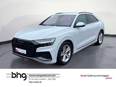 Gebraucht Audi Q8 S-Line 381 PS (280 kW) 2022 Weiß SUV