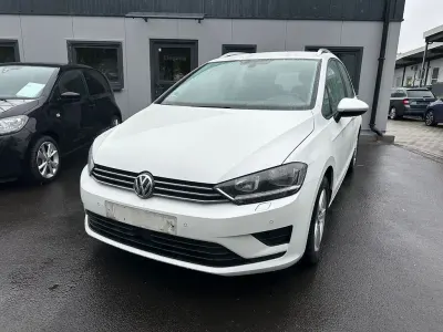 Gebraucht VW Golf Sportsvan Comfortline 110 PS (80 kW) 2014 Weiß Van / Kleinbus