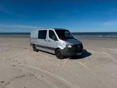 Gebraucht Mercedes Sprinter 163 PS (119 kW) 2018 Silber Van