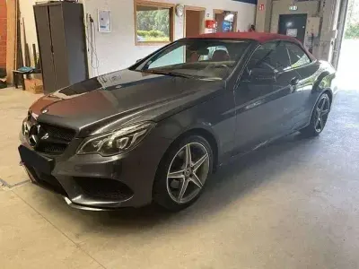 Gebraucht Mercedes E350 AMG line 258 PS (189 kW) 2015 Tenoritgrau  metalliclack Cabrio