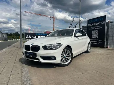 Gebraucht BMW 116 Advantage 109 PS (80 kW) 2015 Weiß Kleinwagen