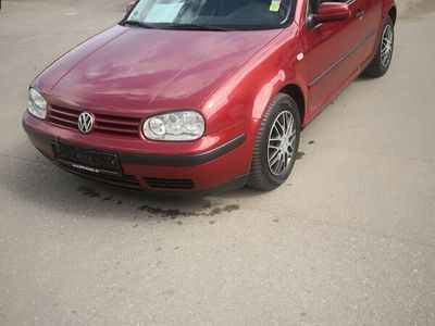 gebraucht VW Golf IV rotmettallic TÜV neu 04.2026