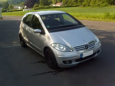 Gebraucht Mercedes A180 Elegance 109 PS (80 kW) 2005 Grau Van / Kleinbus