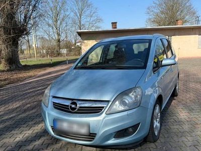 Gebraucht Opel Zafira Cosmo 110 PS (80 kW) 2009 Blau Van / Kleinbus