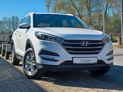 Gebraucht Hyundai Tucson 132 PS (97 kW) 2018 Weiß SUV