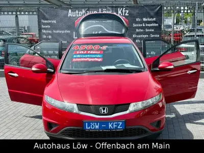 Gebraucht Honda Civic Comfort 83 PS (61 kW) 2008 Rot Limousine