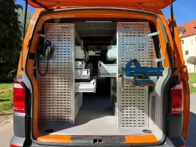 Gebraucht VW T6 150 PS (110 kW) 2018 Orange Van