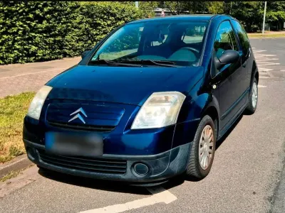 Gebraucht Citroën C2 Comfort 60 PS (44 kW) 2006 Blau Kleinwagen