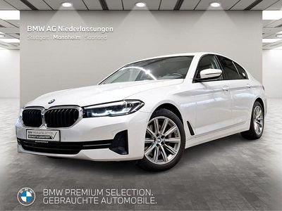 Weiß Gebraucht 2022 BMW 530 Sport Line Limousine | 42.580 € (Etwas zu teuer)