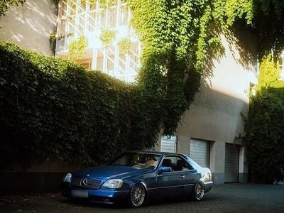 Usata Mercedes SL500 320 CV (235 kW) 1994 Blu Coupé