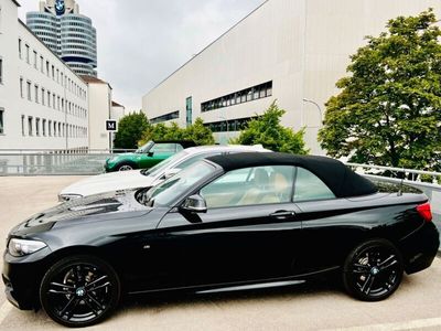 gebraucht BMW 218 d Cabrio M Sport, sehr gepflegt, 8x Reifen