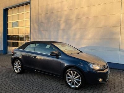 Gebraucht VW Golf Cabriolet LOUNGE 105 PS (77 kW) 2015 Blau Cabrio