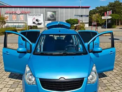 Gebraucht Opel Agila 86 PS (63 kW) 2009 Blau Kleinwagen