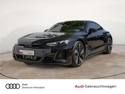 Mythosschwarz metallic Gebraucht 2022 Audi e-tron GT quattro Ambiente Limousine | 63.900 € (Teuer)
