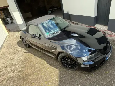 Gebraucht BMW Z3 Sport Line 231 PS (169 kW) 2002 Schwarz Cabrio