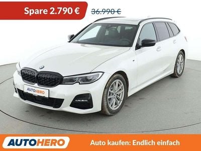 Gebraucht BMW 330 M Sport 258 PS (189 kW) 2021 Mineralweiss Kombi