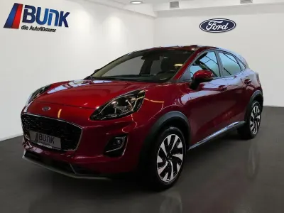 Gebraucht Ford Puma Titanium 125 PS (91 kW) 2023 Fantastic red metallic  (pn4jg) SUV