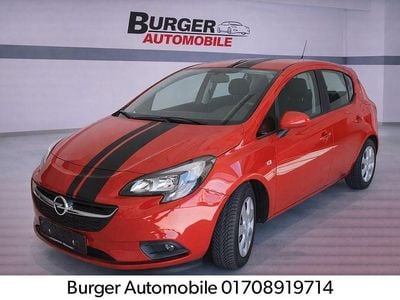 Second-hand Opel Corsa Edition 90 CP (66 kW) 2017 Roșu Hatchback