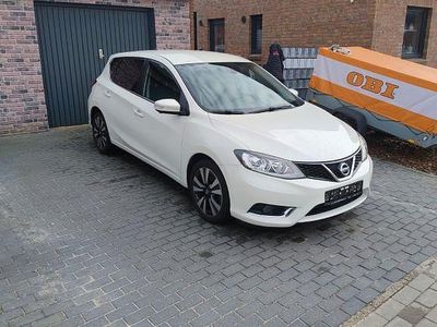 Gebraucht Nissan Pulsar Tekna 110 PS (80 kW) 2015 Weiß Kleinwagen