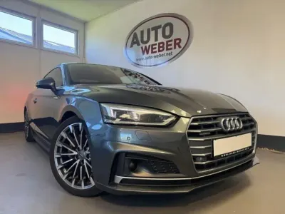 Second-hand Audi A5 S-Line 218 CP (160 kW) 2017 Gri Coupe