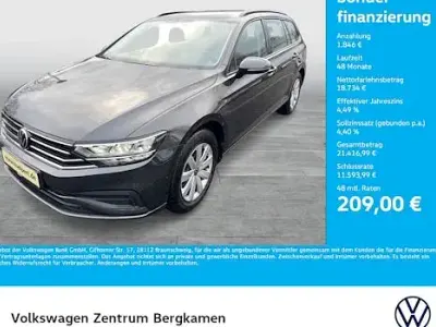 Begagnad VW Passat Conceptline 150 HK (110 kW) 2022 Grå Kombi